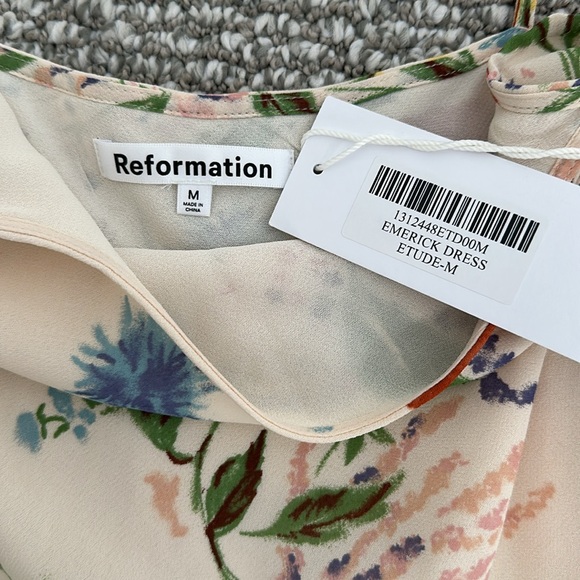 NWT Reformation Emerick Floral Dress - Picture 7 of 8